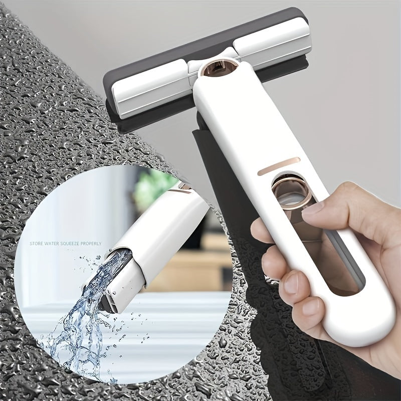 Portable Self-NSqueeze Mini Mop – Absorbent, Hand-Free, Multifunctional Cleaning Tool